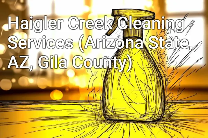 Haigler Creek Cleaning Services (Arizona State, AZ, Gila County)