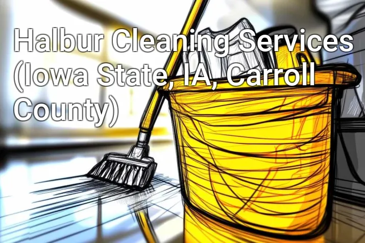 Halbur Cleaning Services (Iowa State, IA, Carroll County)