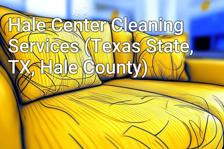 Hale Center Cleaning Services (Texas State, TX, Hale County)