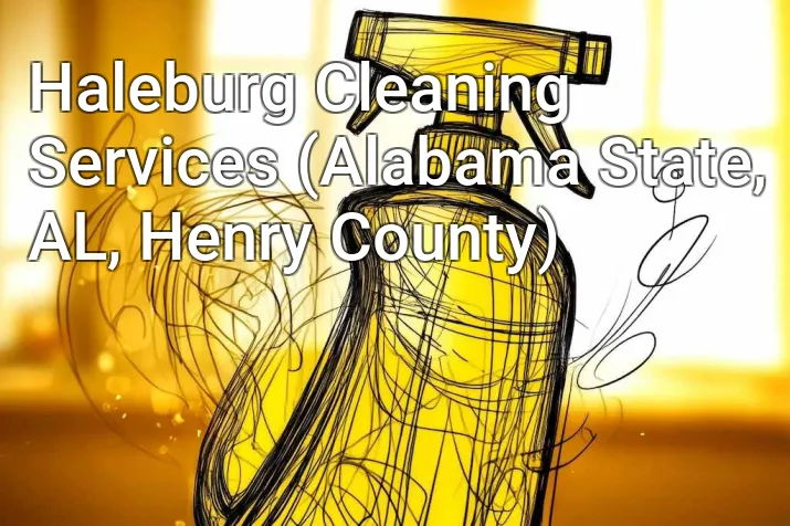 Haleburg Cleaning Services (Alabama State, AL, Henry County)