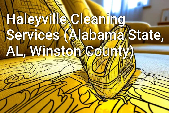 Haleyville Cleaning Services (Alabama State, AL, Winston County)