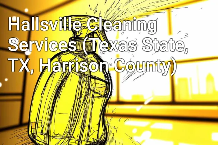 Hallsville Cleaning Services (Texas State, TX, Harrison County)