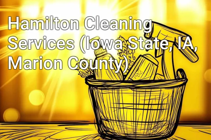 Hamilton Cleaning Services (Iowa State, IA, Marion County)