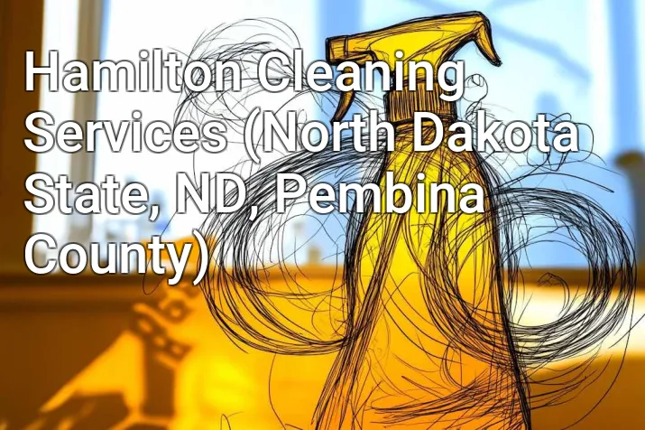 Hamilton Cleaning Services (North Dakota State, ND, Pembina County)