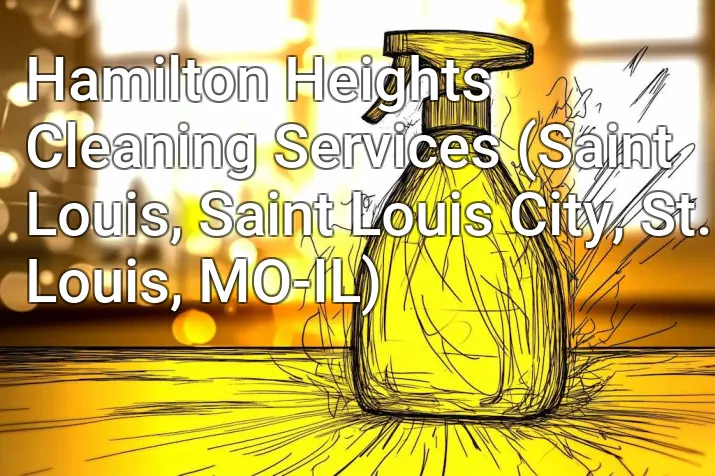 Hamilton Heights Cleaning Services (Saint Louis, Saint Louis City, St. Louis, MO-IL)