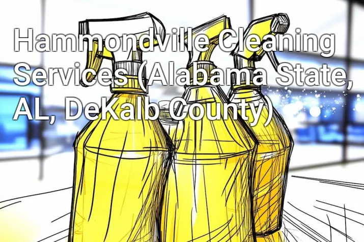 Hammondville Cleaning Services (Alabama State, AL, DeKalb County)