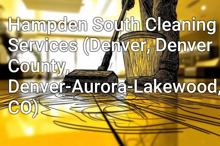 Hampden South Cleaning Services (Denver, Denver County, Denver-Aurora-Lakewood, CO)