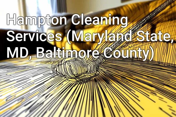 Hampton Cleaning Services (Maryland State, MD, Baltimore County)