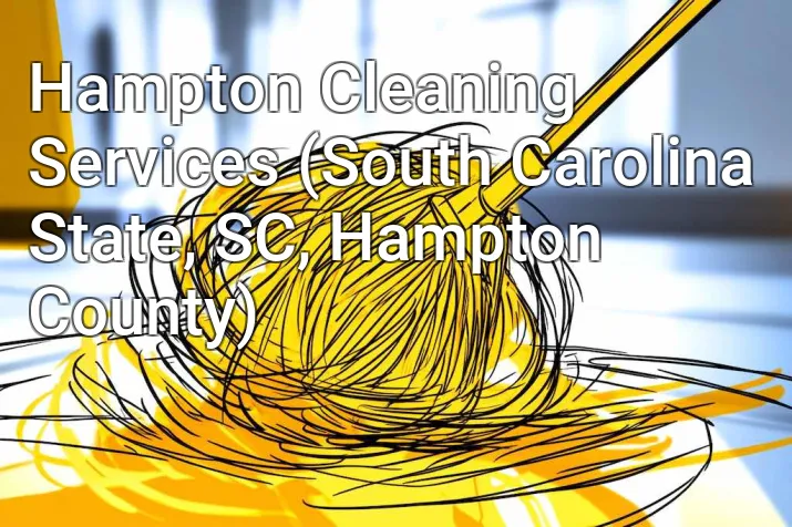 Hampton Cleaning Services (South Carolina State, SC, Hampton County)