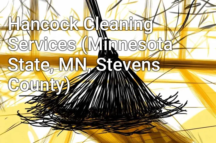 Hancock Cleaning Services (Minnesota State, MN, Stevens County)