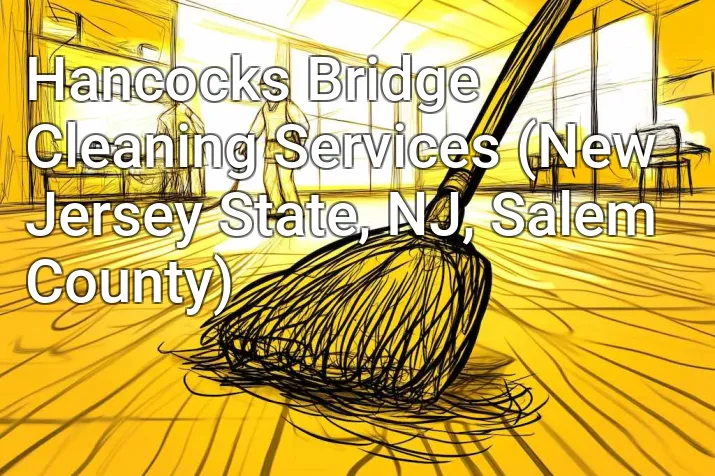 Hancocks Bridge Cleaning Services (New Jersey State, NJ, Salem County)