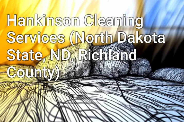 Hankinson Cleaning Services (North Dakota State, ND, Richland County)