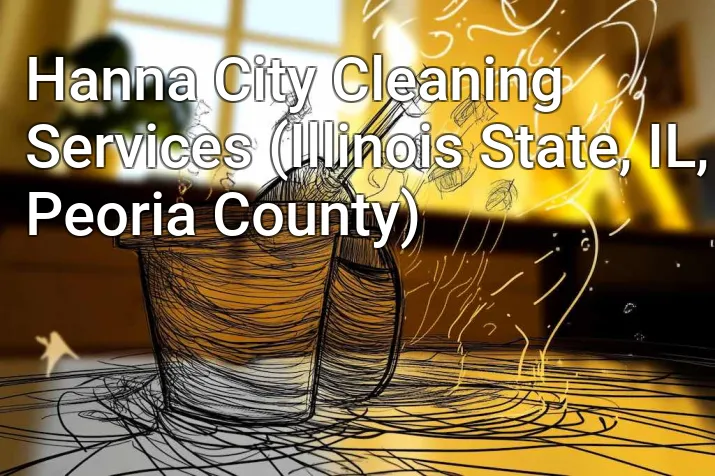 Hanna City Cleaning Services (Illinois State, IL, Peoria County)