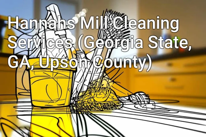 Hannahs Mill Cleaning Services (Georgia State, GA, Upson County)