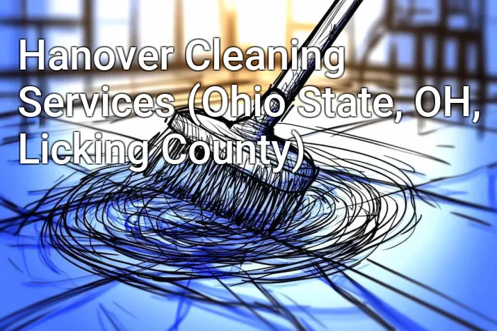 Hanover Cleaning Services (Ohio State, OH, Licking County)