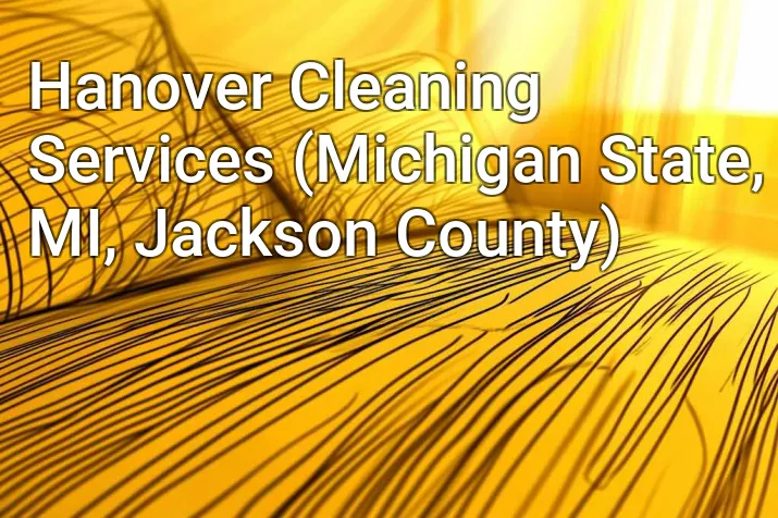 Hanover Cleaning Services (Michigan State, MI, Jackson County)