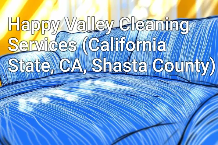 Happy Valley Cleaning Services (California State, CA, Shasta County)