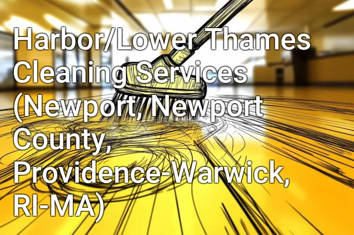 Harbor/Lower Thames Cleaning Services (Newport, Newport County, Providence-Warwick, RI-MA)