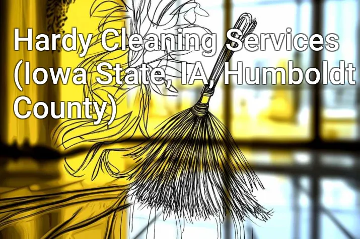 Hardy Cleaning Services (Iowa State, IA, Humboldt County)