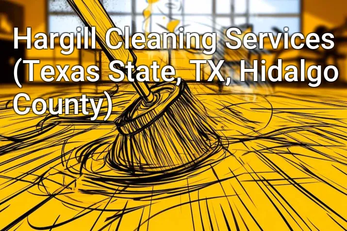 Hargill Cleaning Services (Texas State, TX, Hidalgo County)