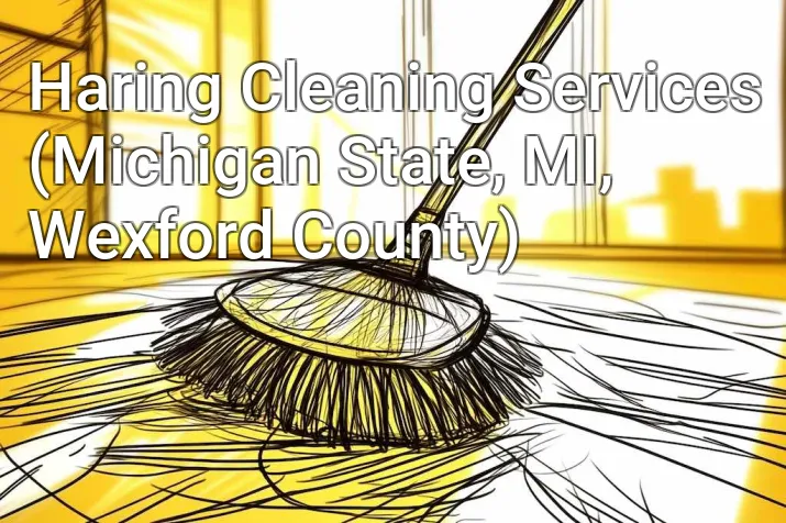 Haring Cleaning Services (Michigan State, MI, Wexford County)