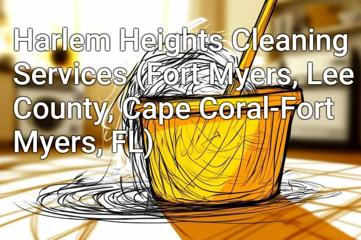 Harlem Heights Cleaning Services (Fort Myers, Lee County, Cape Coral-Fort Myers, FL)