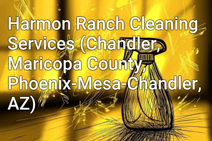 Harmon Ranch Cleaning Services (Chandler, Maricopa County, Phoenix-Mesa-Chandler, AZ)