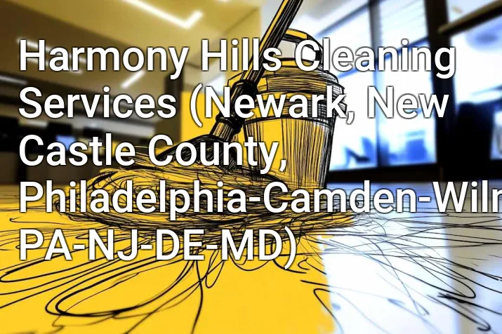 Harmony Hills Cleaning Services (Newark, New Castle County, Philadelphia-Camden-Wilmington, PA-NJ-DE-MD)