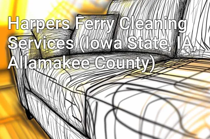 Harpers Ferry Cleaning Services (Iowa State, IA, Allamakee County)