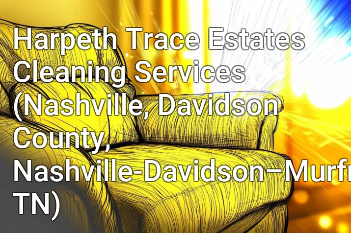 Harpeth Trace Estates Cleaning Services (Nashville, Davidson County, Nashville-Davidson–Murfreesboro–Franklin, TN)