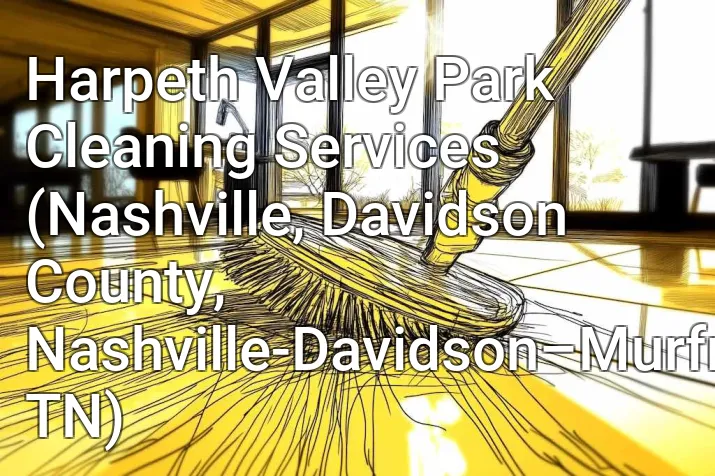 Harpeth Valley Park Cleaning Services (Nashville, Davidson County, Nashville-Davidson–Murfreesboro–Franklin, TN)