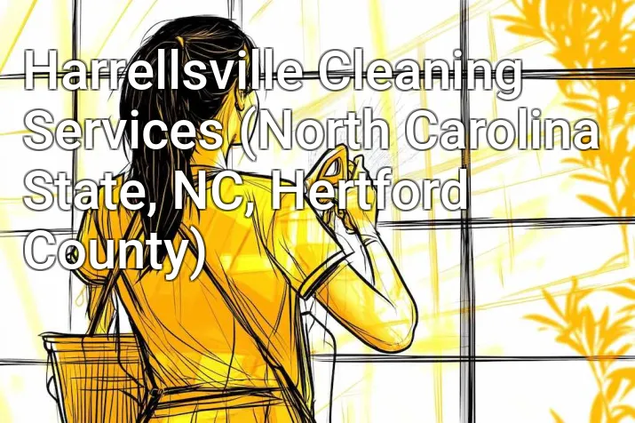 Harrellsville Cleaning Services (North Carolina State, NC, Hertford County)