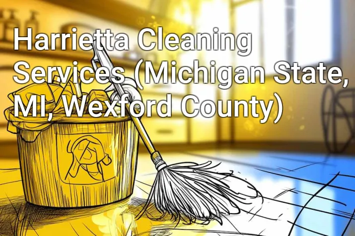 Harrietta Cleaning Services (Michigan State, MI, Wexford County)
