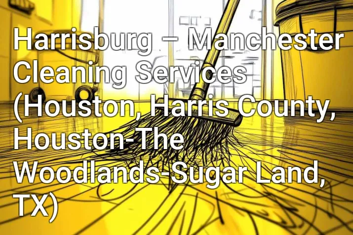 Harrisburg – Manchester Cleaning Services (Houston, Harris County, Houston-The Woodlands-Sugar Land, TX)