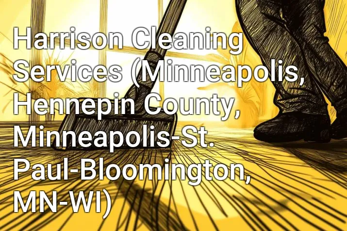 Harrison Cleaning Services (Minneapolis, Hennepin County, Minneapolis-St. Paul-Bloomington, MN-WI)