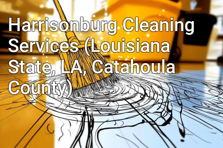 Harrisonburg Cleaning Services (Louisiana State, LA, Catahoula County)