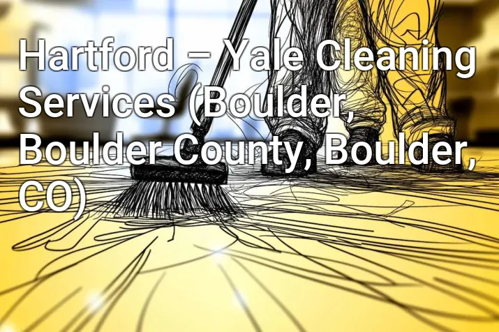Hartford – Yale Cleaning Services (Boulder, Boulder County, Boulder, CO)