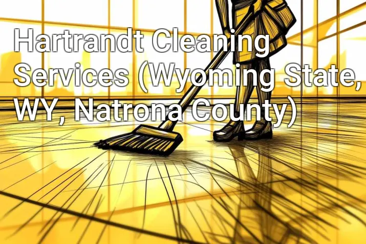 Hartrandt Cleaning Services (Wyoming State, WY, Natrona County)
