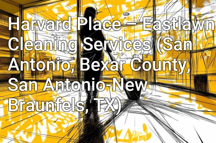 Harvard Place – Eastlawn Cleaning Services (San Antonio, Bexar County, San Antonio-New Braunfels, TX)