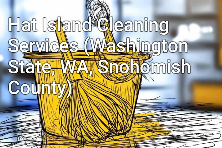 Hat Island Cleaning Services (Washington State, WA, Snohomish County)