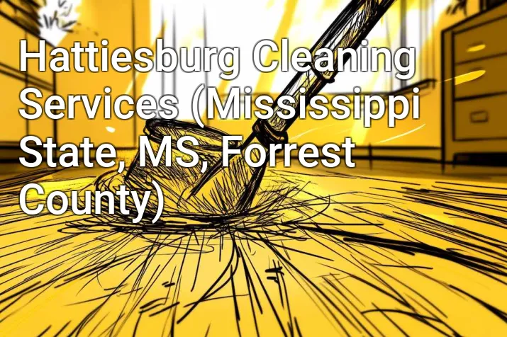Hattiesburg Cleaning Services (Mississippi State, MS, Forrest County)