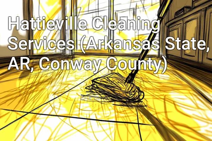 Hattieville Cleaning Services (Arkansas State, AR, Conway County)