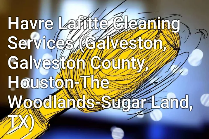 Havre Lafitte Cleaning Services (Galveston, Galveston County, Houston-The Woodlands-Sugar Land, TX)