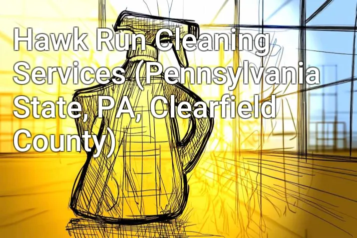 Hawk Run Cleaning Services (Pennsylvania State, PA, Clearfield County)