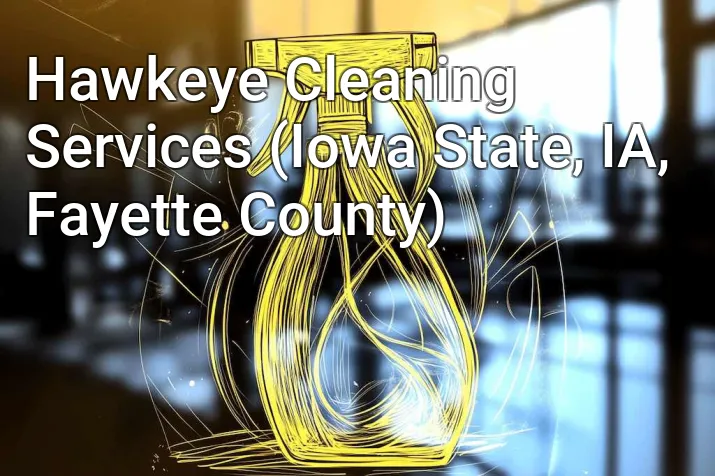Hawkeye Cleaning Services (Iowa State, IA, Fayette County)