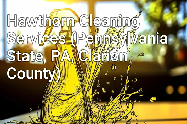 Hawthorn Cleaning Services (Pennsylvania State, PA, Clarion County)