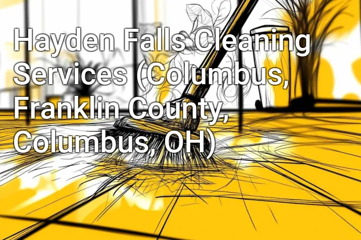 Hayden Falls Cleaning Services (Columbus, Franklin County, Columbus, OH)