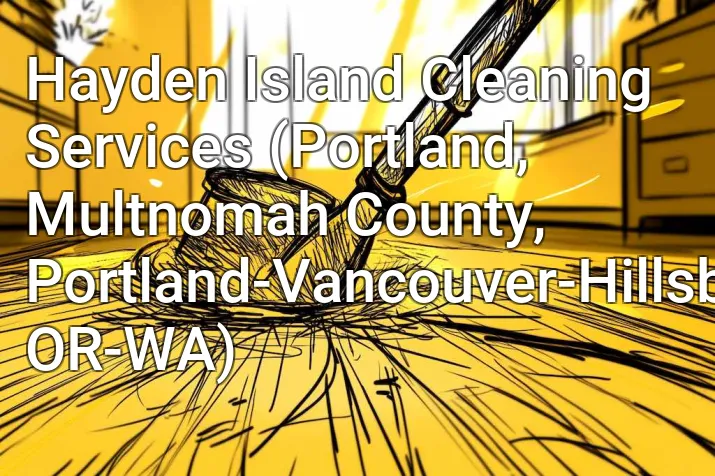 Hayden Island Cleaning Services (Portland, Multnomah County, Portland-Vancouver-Hillsboro, OR-WA)