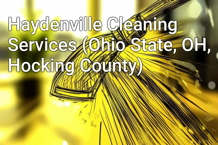 Haydenville Cleaning Services (Ohio State, OH, Hocking County)