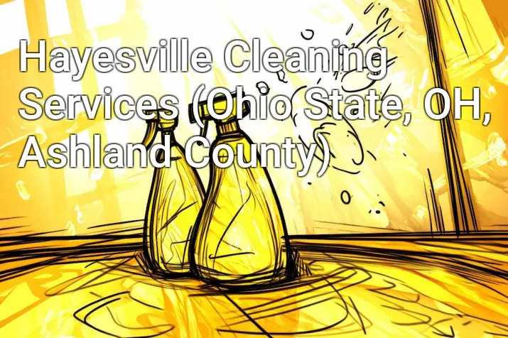 Hayesville Cleaning Services (Ohio State, OH, Ashland County)